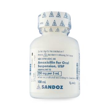 Sandoz Amoxicillin Oral 00781-6041-46 - 1.0 Each