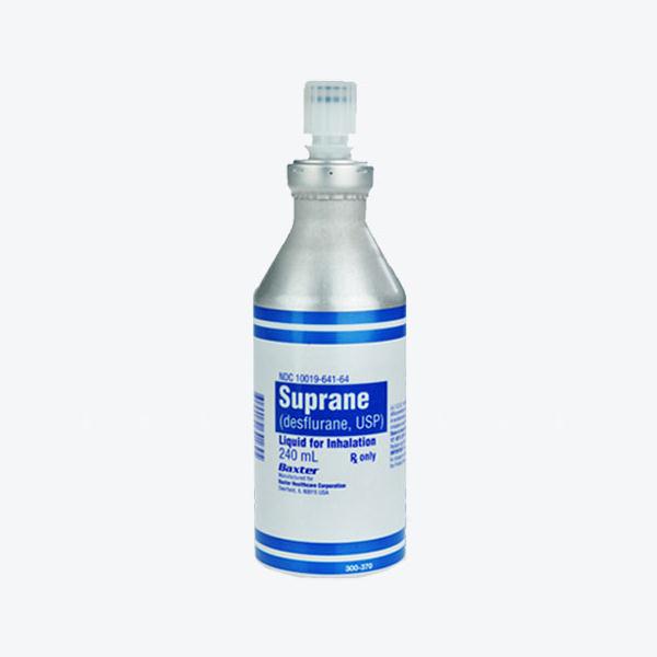 Baxter Healthcare Suprane Desflurane Liquid for Inhalation 10019-0641-34 - 6.0 Each
