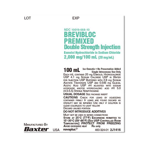 Baxter Healthcare Vizient NovaPlus Pharmaceuticals 10019-0668-10 - 10.0 Each