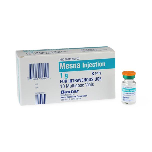 Baxter Healthcare Mesna Injections 10019-0953-02 10.0 Each-MDL-10019-953-02