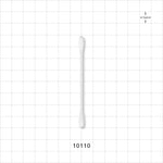 Round Tip Cotton Swabs with White Paper Handle - 3 inch (76 mm) - 10110