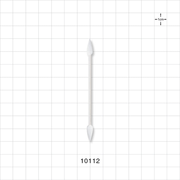 Point Tip Cotton Swabs with White Paper Handle - 3 inch (76 mm) - 10112