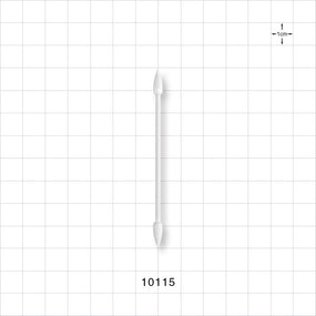 Point Tip Swab, White Handle - 3 inch (76 mm) - 10115