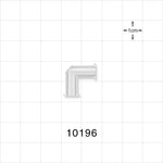 Elbow Connector, Female Luer Lock, Female Luer Lock, Natural -  - 10196
