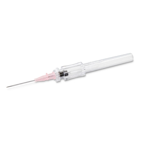 MedSource International Peripheral IV Catheter TrueSafe™ 20 Gauge 1.88 Inch Button Retracting Safety Needle - Case of 200 - MS-84420-CS