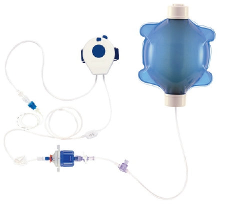 Ambu Elastomeric Pump Ambu® Action™ Gravity Disposable 400 mL Capacity 400 mL Volume 5 to 15 mL / Hr. Flow Rate - Case of 4 - 418102400-CS