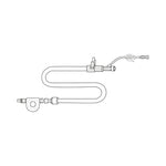 Smiths Medical Fluid Warming Set Hotline® Pump 1 Port Without Filter 84 Inch Tubing - Case of 30 - L-80-CS