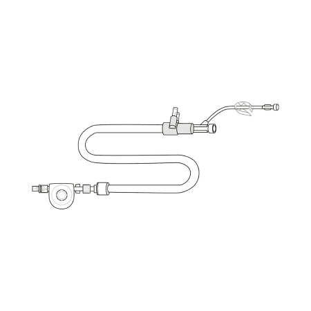 Smiths Medical Fluid Warming Set Hotline® Pump 1 Port Without Filter 84 Inch Tubing - Case of 30 - L-80-CS