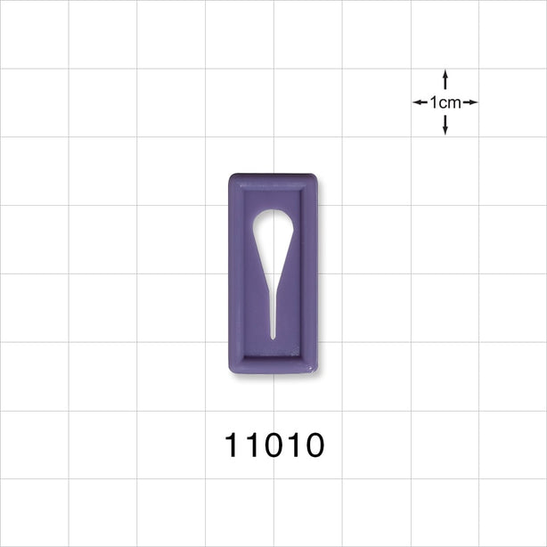 Slide Clamp, Purple - Fits 0.2 inch OD Tubing (5 mm) - 11010