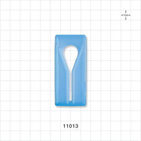 Slide Clamp, Light Blue - Fits 5/8 inch OD Tubing (0.625 inch, 15.88 mm) - 11013
