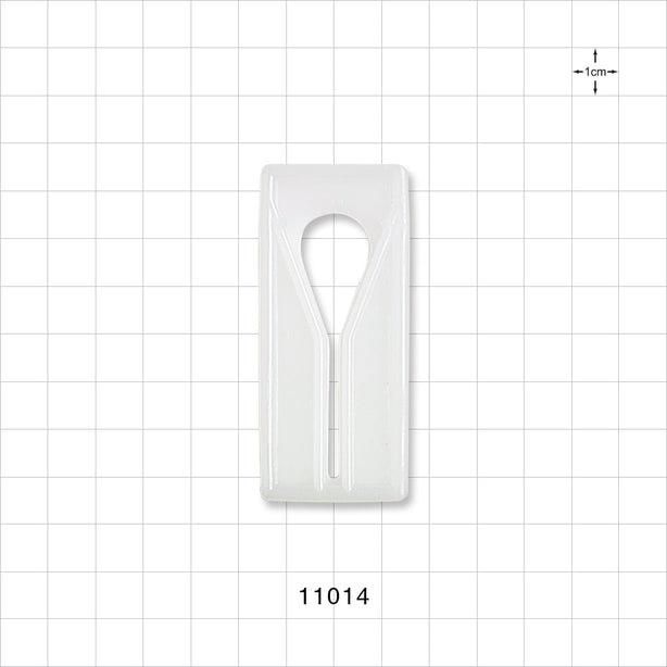 Slide Clamp, Natural - Fits 5/8 inch OD Tubing (0.625 inch, 16 mm) - 11014