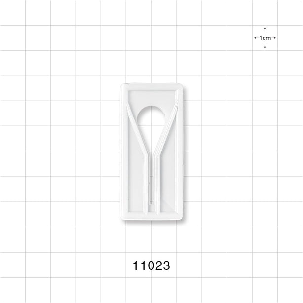 Slide Clamp, Natural - Fits 1/2 inch OD Tubing (0.5 inch, 12.7 mm) - 11023