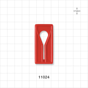 Slide Clamp, Red - Fits 1/2 inch OD Tubing (0.5 inch, 12.7 mm) - 11024