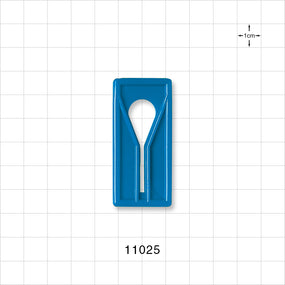 Slide Clamp, Dark Blue - Fits 1/2 inch OD Tubing (0.5 inch, 12.7 mm) - 11025