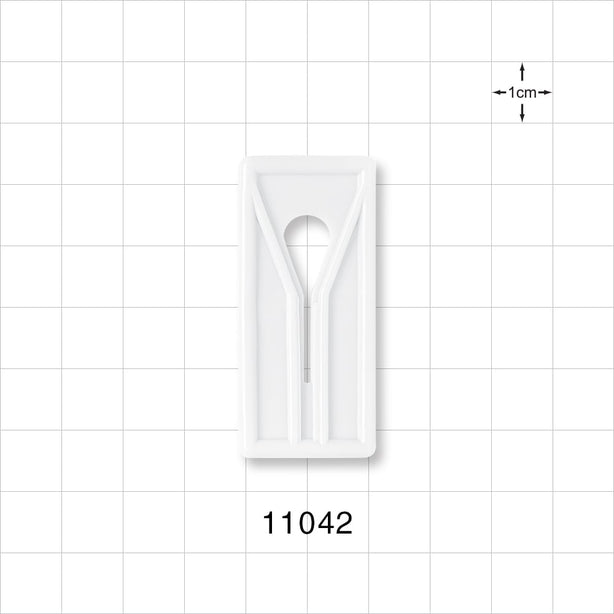 Slide Clamp, Natural - Fits 1/4 inch OD Tubing (0.25 inch, 6.35 mm) - 11042