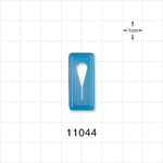 Slide Clamp, Light Blue - Fits 0.2 inch OD Tubing (5 mm) - 11044