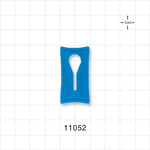Slide Clamp, Blue - Fits 0.268 inch OD Tubing (6.8 mm) - 11052
