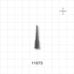 Straight Dispensing Tip, Female Luer Lock , Black - 16 G - 11075