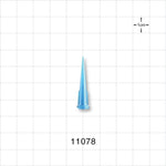 Straight Dispensing Tip, Female Luer Lock , Blue - 22 G - 11078
