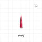 Straight Dispensing Tip, Female Luer Lock , Red Violet - 25 G - 11079