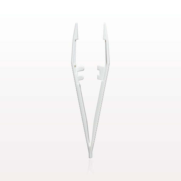 Single-Use Tweezer Forceps, Natural - 7 inch (178 mm) - 11088