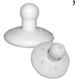 Medgyn Products Pessary MedGyn Gellhorn Short Stem with Drainage Holes Size 2 Silicone - Each - 050156S-EA