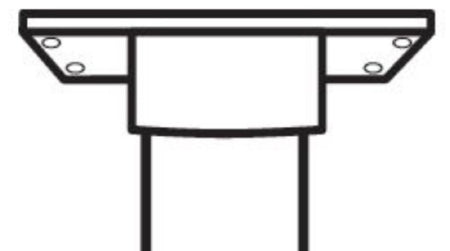 American Diagnostic Corp IV Pole Bracket - Each - 9005MB-00-EA