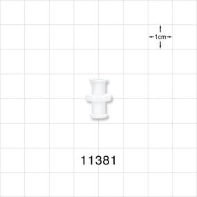 Female Luer Lock, Female Luer Lock, White -  - 11381