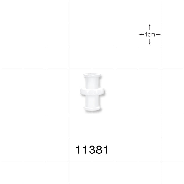 Female Luer Lock, Female Luer Lock, White -  - 11381