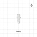 Female Luer Lock, Barbed, Natural - Fits 3/16 inch ID Tubing (0.188 inch, 4.76 mm) - 11394