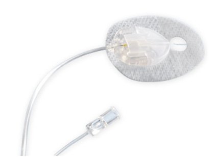 Intra Pump Infusion Systems Subcutaneous Infusion Set Neria™ soft 27 Gauge 17 mm 31 Inch Tubing - Box of 10 - PP0802622NS-BX