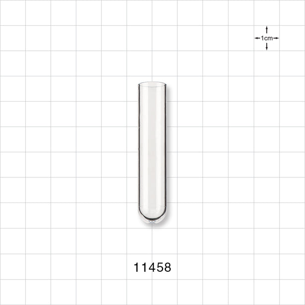 Test Tube - 3 ml; 12 mm Diameter x 55 mm - 11458
