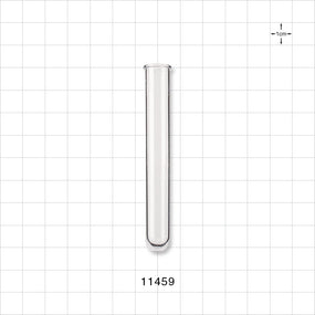 Test Tube with Rim - 6 ml, 12 mm Diameter x 86 mm - 11459