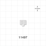 Male Luer Cap, Non-Vented, Natural -  - 11497
