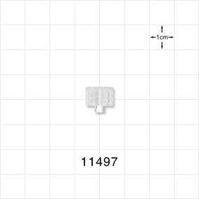 Male Luer Cap, Non-Vented, Natural -  - 11497