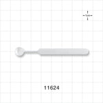 Mini Sampling Spoon, 25/Pack - 0.1 gram, 0.0034 oz., 0.1 ml; 2.8 inch (72 mm) - 11624