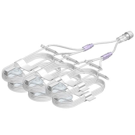 EMED Technologies Subcutaneous Infusion Set OPTflow® 26 Gauge X 6 14 mm 27-1/2 Inch Tubing Without Port - Box of 10 - OPT62614-BX