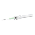 MedSource International Peripheral IV Catheter TrueSafe™ Comfort™ 18 Gauge 1.16 Inch Button Retracting Safety Needle - Box of 50 - MS-843182-BX
