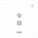 Luer Lock Ring, Natural -  - 11957
