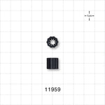 Luer Lock Ring, Black -  - 11959