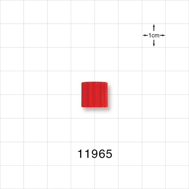 Luer Lock Ring, Red -  - 11965