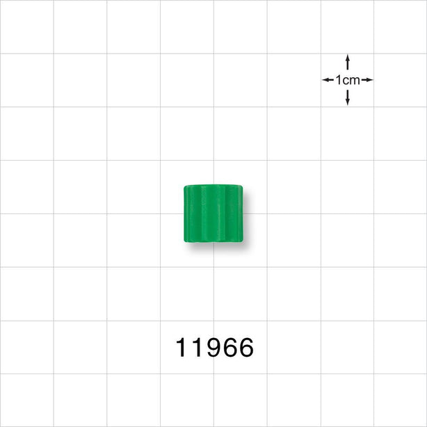 Luer Lock Ring, Green -  - 11966