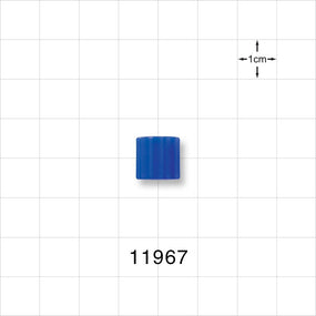Luer Lock Ring, Blue -  - 11967