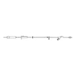 MedSource International Primary IV Administration Set MedSource Gravity 3 Ports 15 Drops / mL Drip Rate Without Filter 122 Inch Tubing - Case of 50 - MS-83122-CS