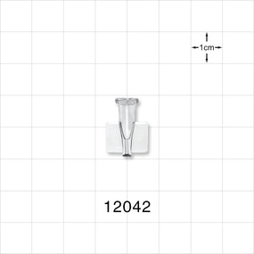 Female Luer Lock, Tubing Port, Clear - 0.057 inch ID (1.45mm) - 12042