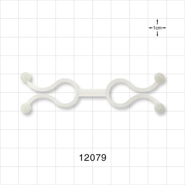 Dual-Ended Twist Clip - 0.5 inch Diameter (12.7 mm) - 12079