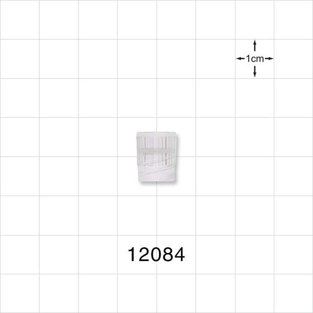 Stemless Male Luer Cap, Vented, Natural -  - 12084