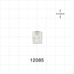 Stemless Male Luer Cap, Vented w/Hydrophobic Filter, Natural - 3 Micron - 12085