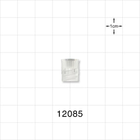 Stemless Male Luer Cap, Vented w/Hydrophobic Filter, Natural - 3 Micron - 12085