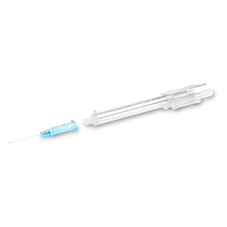 MedSource International Peripheral IV Catheter ClearSafe Comfort™ BC 14 Gauge 1.25 Inch Sliding Safety Needle - Box of 50 - MS-86214-BX